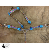 Showman ® Aztec beaded Browband. - Country Scene Saddlery and Pet Supplies