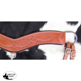 Showman ® Barbwire tooled tripping collar. - Country Scene Saddlery and Pet Supplies
