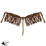NEW! Showman ® Basketweave Fringe Browband Headstall and Breast Collar Set - Country Scene Saddlery and Pet Supplies