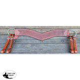 Showman ® Basketweave tooled tripping collar. - Country Scene Saddlery and Pet Supplies
