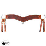 Showman ® Basketweave tooled tripping collar. - Country Scene Saddlery and Pet Supplies
