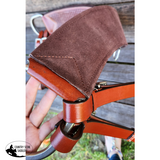 Showman ® Basketweave tooled tripping collar. - Country Scene Saddlery and Pet Supplies