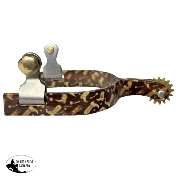 Showman ® Boot Stainless Steel Spur. Spurs