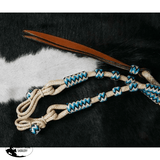 Showman ® Braided Natural Rawhide Romal Reins - Country Scene Saddlery and Pet Supplies