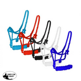 Showman ® Braided nylon mule tape halter. - Country Scene Saddlery and Pet Supplies