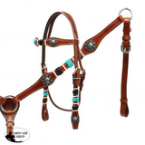 Showman ® Braided rawhide headstall and breast collar set. - Country Scene Saddlery and Pet Supplies
