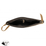 Showman ® Brown Hair on Cowhide clutch with Wristlet.  - Country Scene Saddlery and Pet Supplies