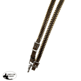Showman ® Brown Leather Rawhide Whip Stitch Roping Reins - Country Scene Saddlery and Pet Supplies