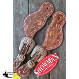 Showman ® Buck stitch spur straps. - Country Scene Saddlery and Pet Supplies
