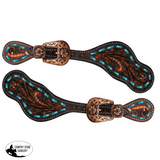 Showman ® Buck stitch spur straps. - Country Scene Saddlery and Pet Supplies