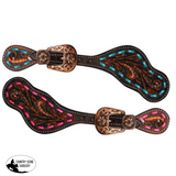 Showman ® Buck stitch spur straps. - Country Scene Saddlery and Pet Supplies