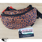 Showman ® Cheetah Print Insulated Nylon Saddle Pouch. - Country Scene Saddlery and Pet Supplies
