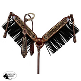 Showman ® Cheetah print one ear. #built up saddle pad