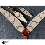NEW! Showman ® Corded One Ear Headstall & Breast collar set. - Country Scene Saddlery and Pet Supplies