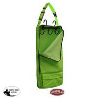 Showman ® Cordura Nylon Tack Carrier. Lime Green Carrier