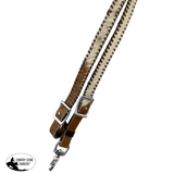 Showman ® Cowhide Whip Stitch Roping Reins - Country Scene Saddlery and Pet Supplies
