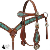 Showman ® Filigree Headstall and Breast Collar Set. - Country Scene Saddlery and Pet Supplies