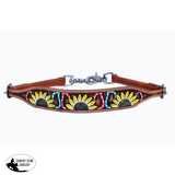Showman ® Hand painted sunflower design wither strap - Country Scene Saddlery and Pet Supplies