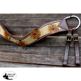 Showman ® Hand Painted Sunflower tripping collar - Country Scene Saddlery and Pet Supplies