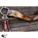 Showman ® Hand Painted Sunflower tripping collar - Country Scene Saddlery and Pet Supplies