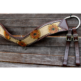 Showman ® Hand Painted Sunflower tripping collar One Size Full