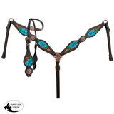 Showman ®Headstall Set Poppy - Country Scene Saddlery and Pet Supplies