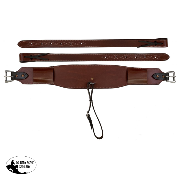 Showman ® Heavy Duty Medium Leather Backrigging. Girths & Saddle Riggings » Backriggings