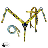 Showman ® HORSE SIZE Nylon Headstall & Breastcollar set - Country Scene Saddlery and Pet Supplies