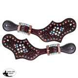 Showman ®Ladies Gator spur straps. - Country Scene Saddlery and Pet Supplies