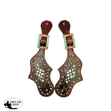 Showman ®Ladies Gator spur straps.