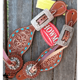 Showman ® Ladies Leather spur strap - Country Scene Saddlery and Pet Supplies