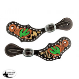 Showman ® Ladies leather spur straps - Country Scene Saddlery and Pet Supplies