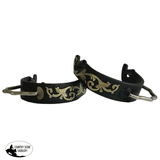 Showman ® Ladies Size Black Steel Bumper Spurs. - Country Scene Saddlery and Pet Supplies