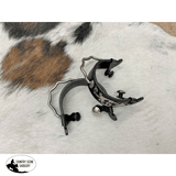 Showman ® Ladies Size Black Steel Bumper Spurs. - Country Scene Saddlery and Pet Supplies