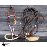 Showman ® leather bosal headstall.