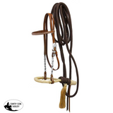 Showman ® leather bosal headstall. - Country Scene Saddlery and Pet Supplies