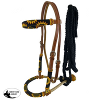 Showman® Leather Bosal Headstall Bosal Set