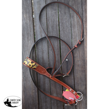 Showman ® Leather noseband and tiedown with sunflower and cheetah printed leather nose - Country Scene Saddlery and Pet Supplies