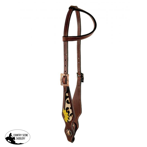 Showman ® Leather One Ear Headstall