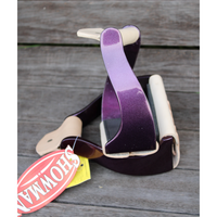 Showman ® Lightweight Color Coated Twisted Angled Aluminum Stirrups.