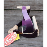 Showman ® Lightweight color coated twisted angled aluminum stirrups. - Country Scene Saddlery and Pet Supplies