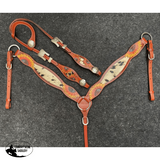 Showman ® Medium Oil Painted Sunflower Browband Headstall - Country Scene Saddlery and Pet Supplies