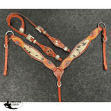Showman ® Medium Oil Painted Sunflower Browband Headstall - Country Scene Saddlery and Pet Supplies