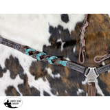 Showman ® Miracle Braid One Ear Headstall and Breast Collar Set. - Country Scene Saddlery and Pet Supplies