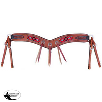 New! ~ Showman ® Navajo Beaded Inlay Tripping Collar.