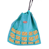 Showman® Nylon Scratchless Slow Feed Hay Bag. - Country Scene Saddlery and Pet Supplies