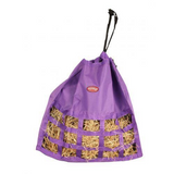 Showman® Nylon Scratchless Slow Feed Hay Bag. - Country Scene Saddlery and Pet Supplies