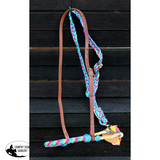 Showman ® Nylon Tie Down- Rainbow - Country Scene Saddlery and Pet Supplies