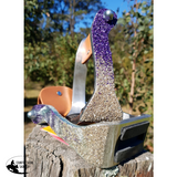 New! Showman ® Ombre Glitter Overlay Stirrups.
