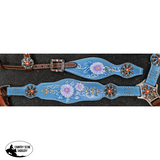 Showman ® One Ear Headstall And Painted Breast Collar Set Tack Sets